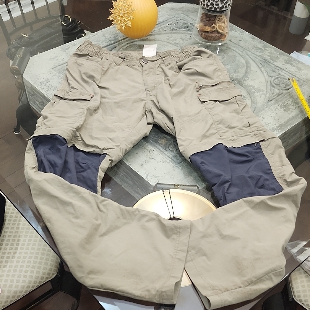 Quecuha Decathlon Men's Performance Converible Hiking Cargo Pants 33x31